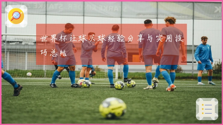 世界杯让球买球经验分享与实用技巧总结