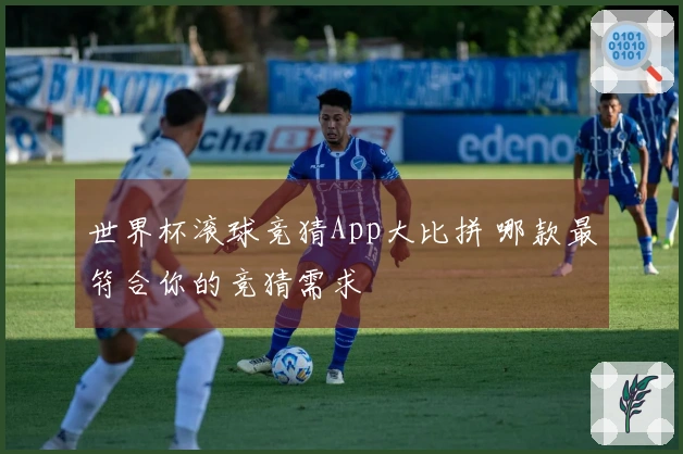 世界杯滚球竞猜App大比拼 哪款最符合你的竞猜需求
